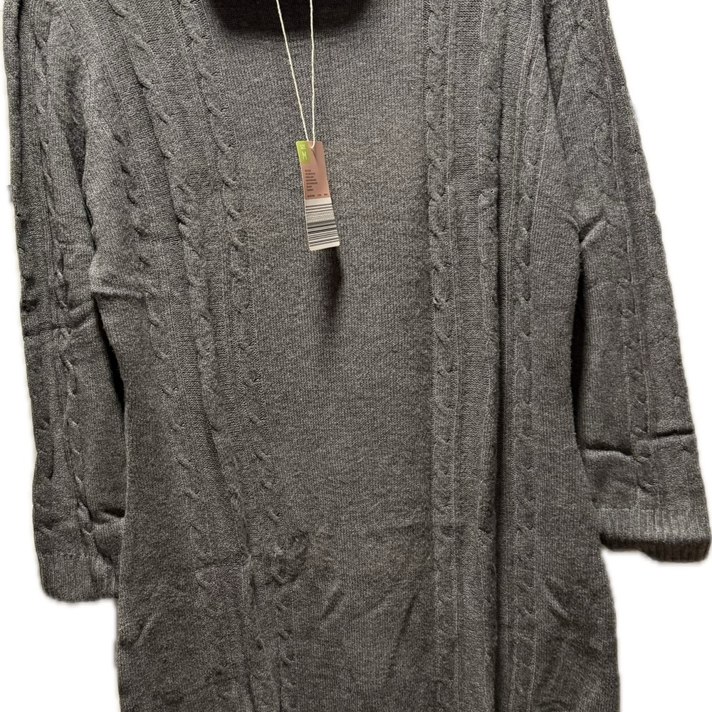 Serra Gray Long Sleeve Dress